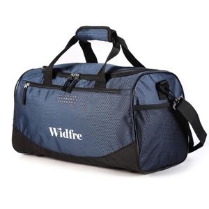 Widfre NEW Large NAVY Travel/Duffle/Gym Bag with Shoe Compartment (S000)